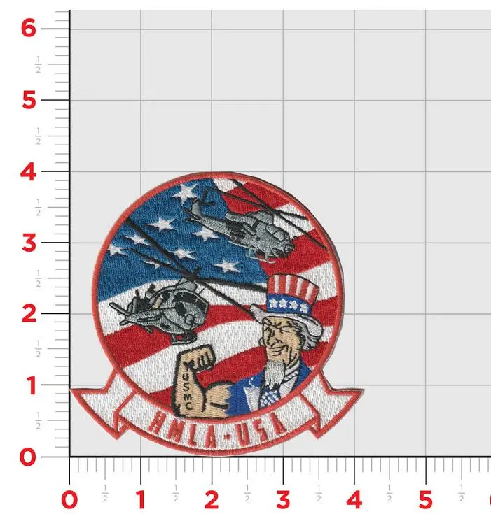 Hmla-Usa Skids Patch 1
