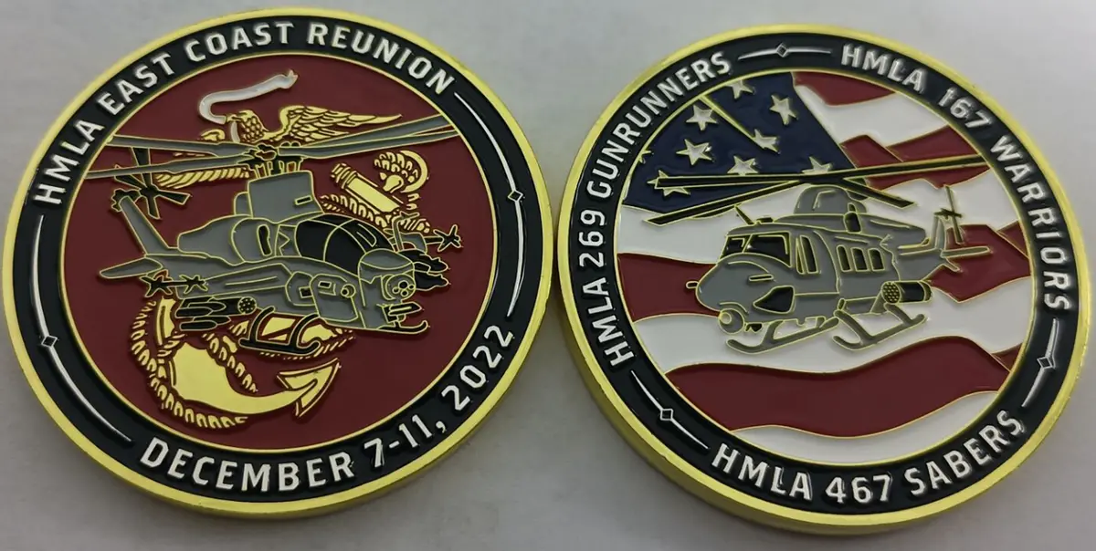 Hmla East Coast Reunion Coins 1