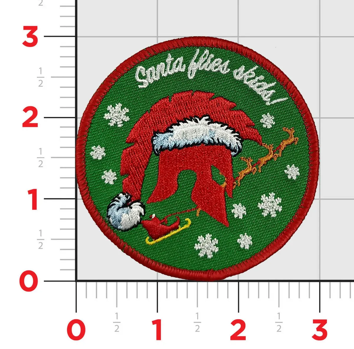 Hmlat-303 Christmas Shoulder Patch 1