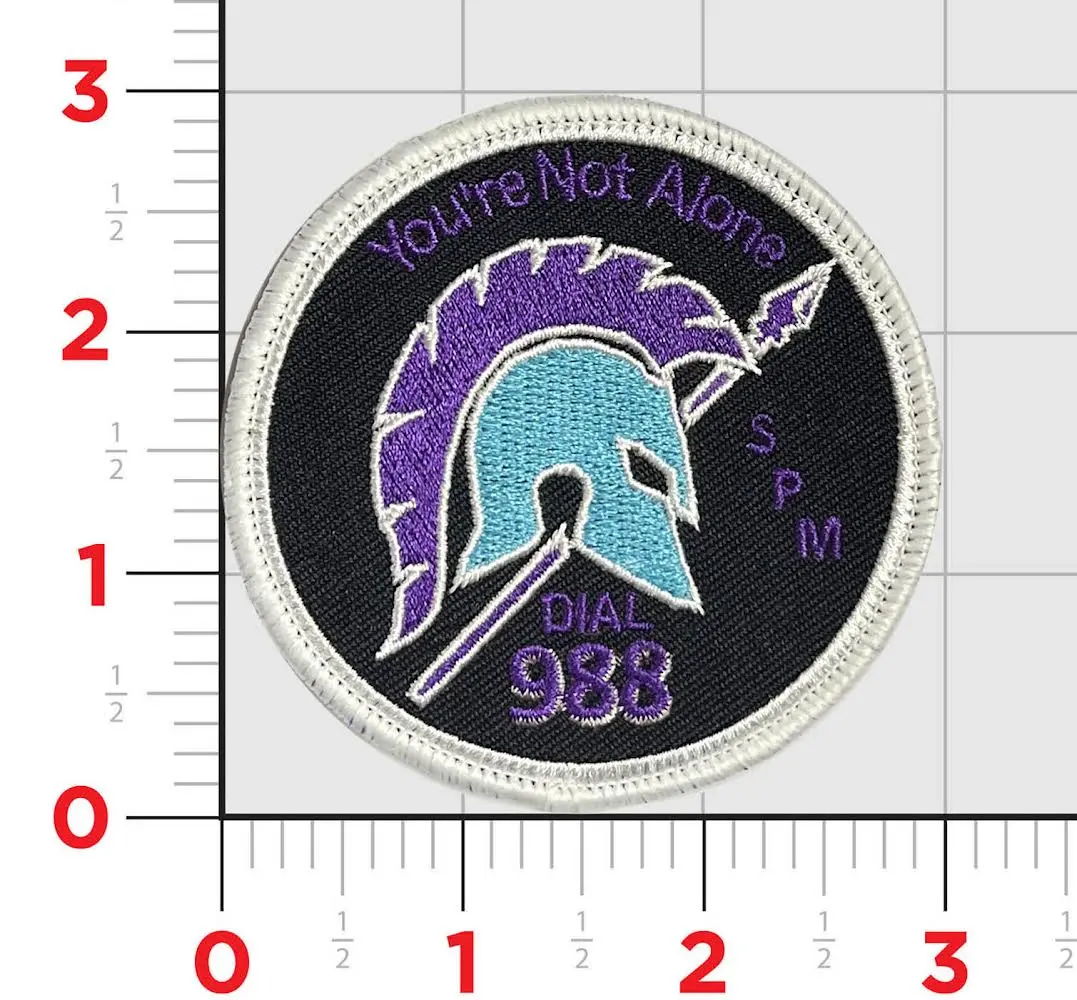 Official Hmlat-303 Atlas Suicide Awareness Patch 1