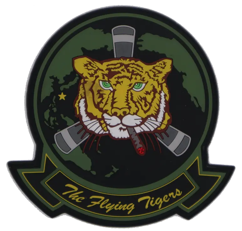 Officially Licensed Usmc Hmm-262 Smokin' Tiger Pvc Patch 1