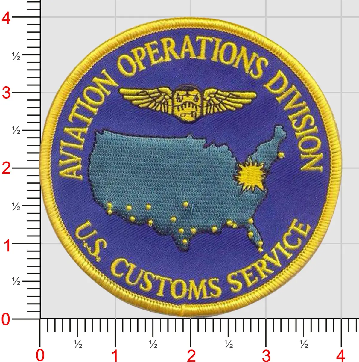 Legacy Us Customs, Air Headquarters Patch 1