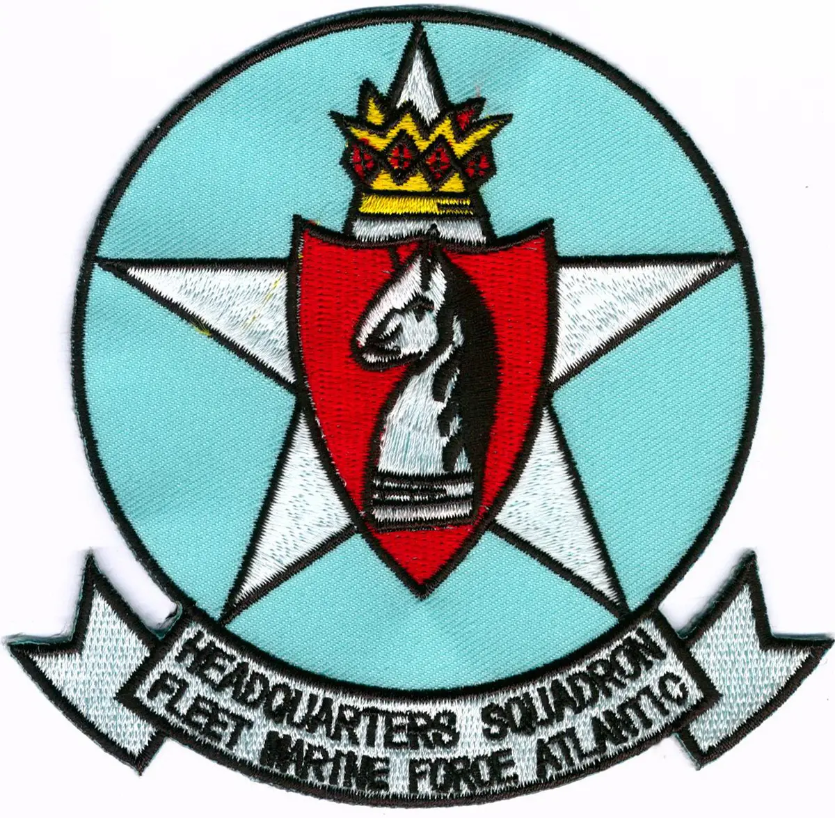 Officially Licensed Headquarters Squadron Fmf Atlantic Patch 1