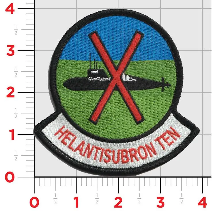 Officially Licensed Us Navy Hs-10 Taskmasters Patch 1