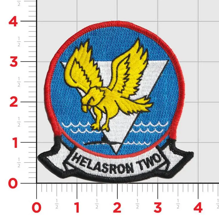 Officially Licensed Us Navy Hs-2 Golden Falcons Patch 1