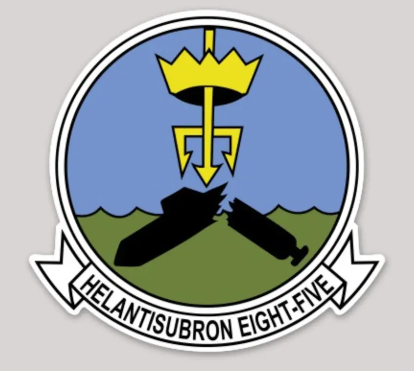 Us Navy Hs-85 Golden Gaters Sticker 1