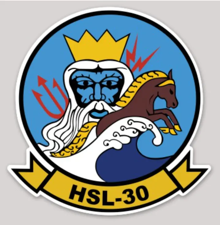 Officially Licensed Hsl-30  Neptune's Horsemen Sticker 1