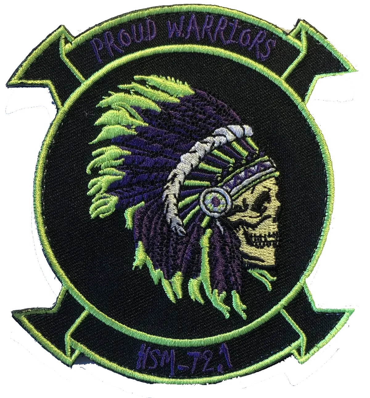 Official Hsm-72.1 Proud Warriors Grave Digger Patch 1