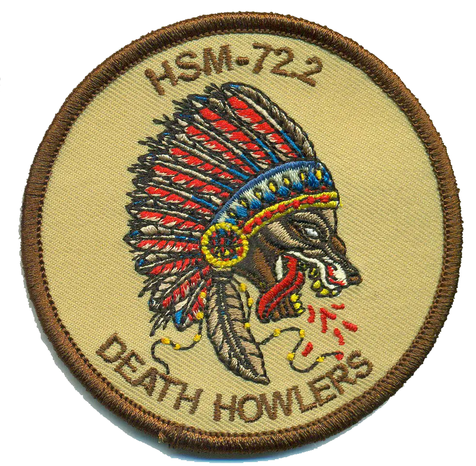 Official Us Navy Hsm 72.2 Death Howler Patch 1