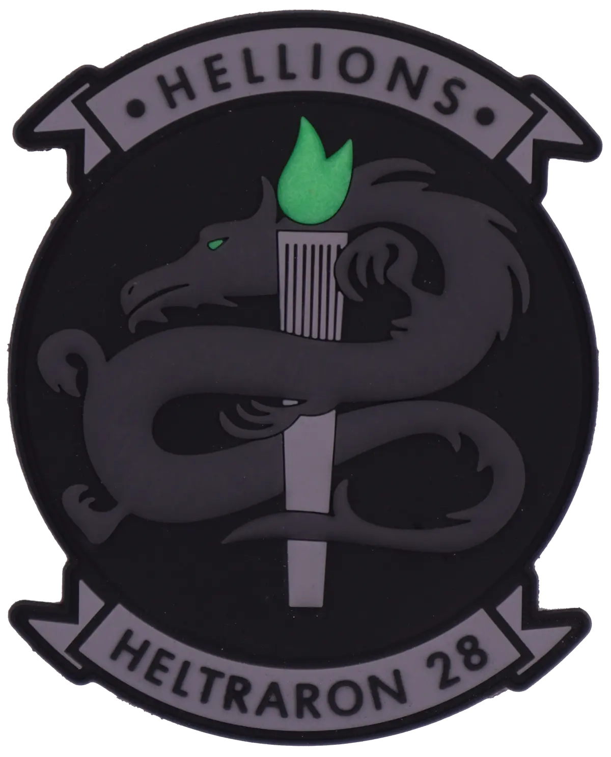 Officially Licensed Ht-28 Hellions Pvc Squadron Patch 1