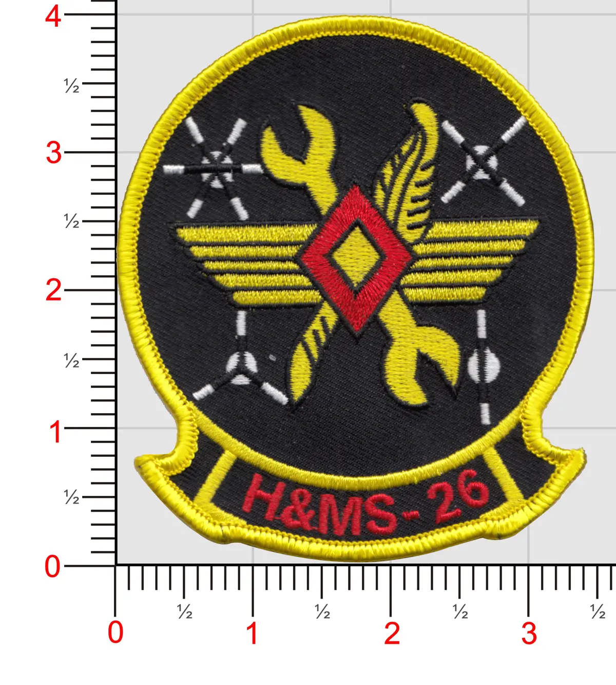 Officially Licensed Usmc H&Ms 26 Patch 1