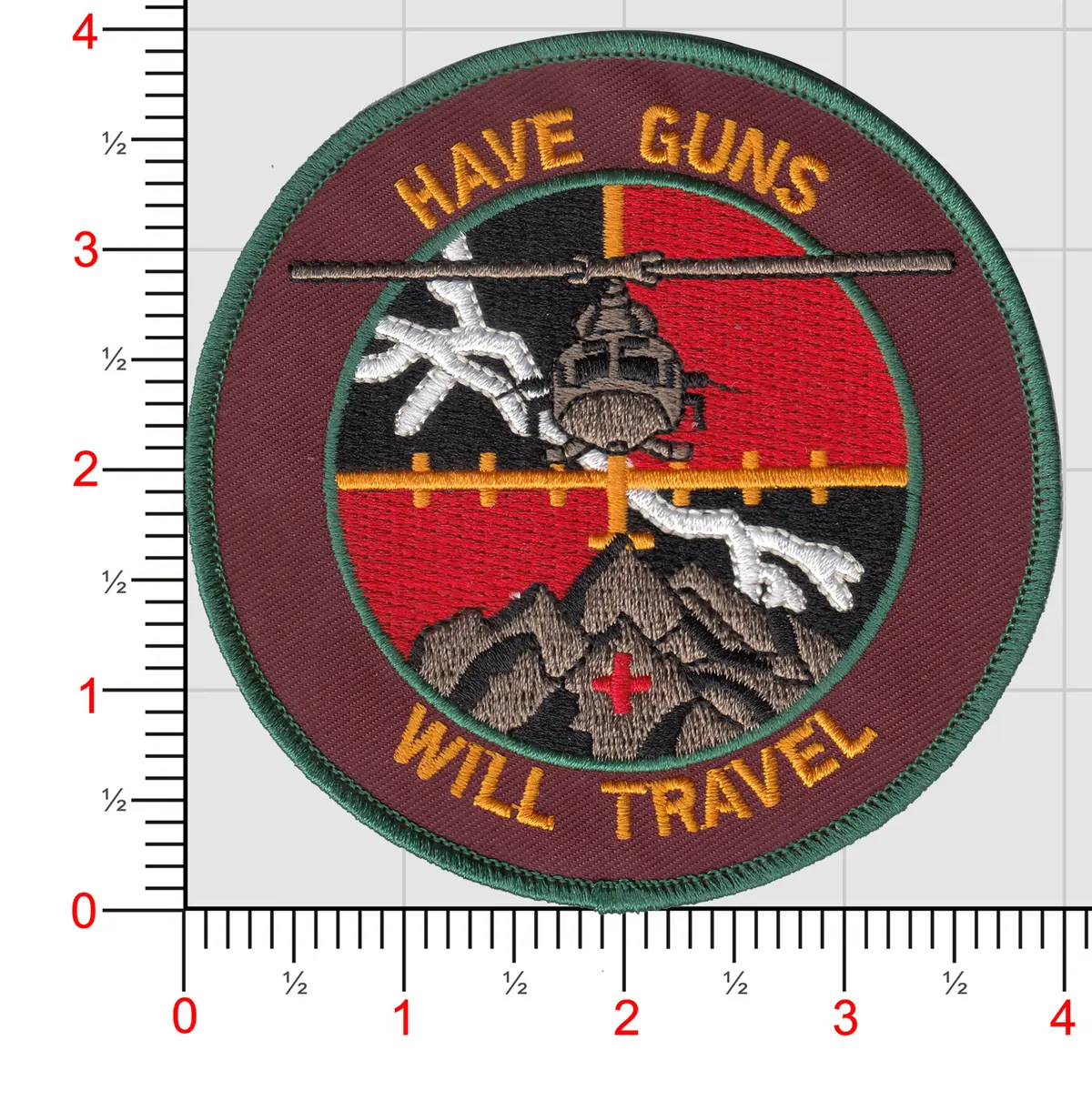 Official Hmla 167 Have Guns Will Travel Patch 1