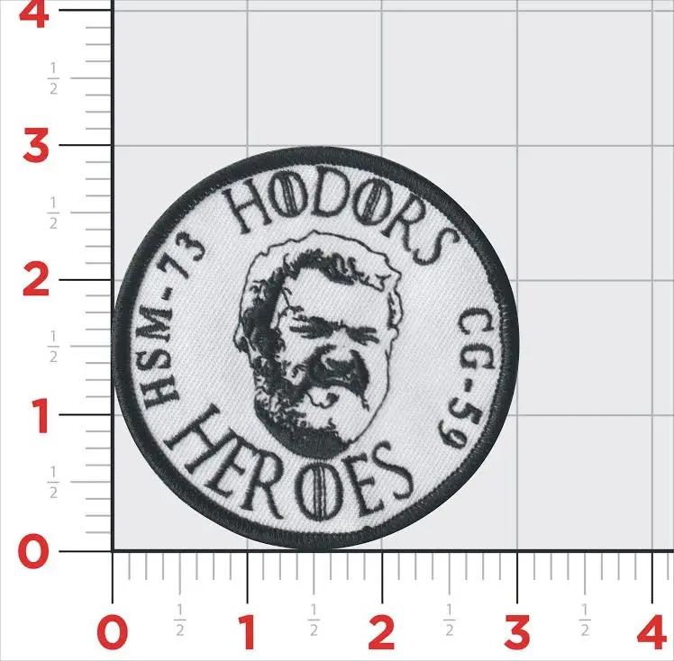 Us Navy Hsm-73 Hodors Heroes, Cg-59 Uss Princeton Det Patch 1