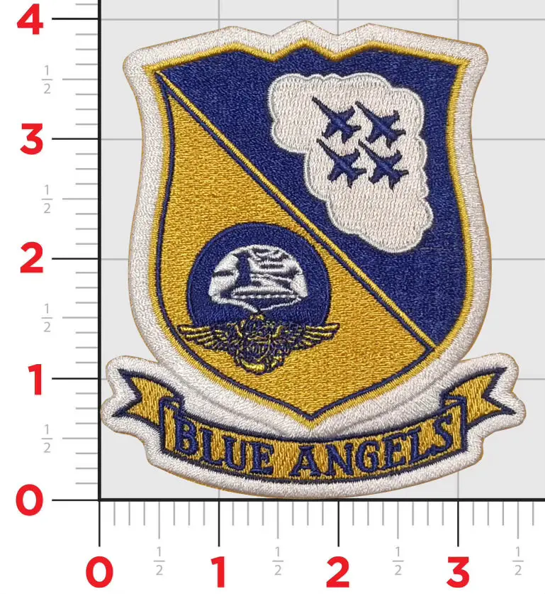 Officially Licensed Us Navy Blue Angels Patch 1