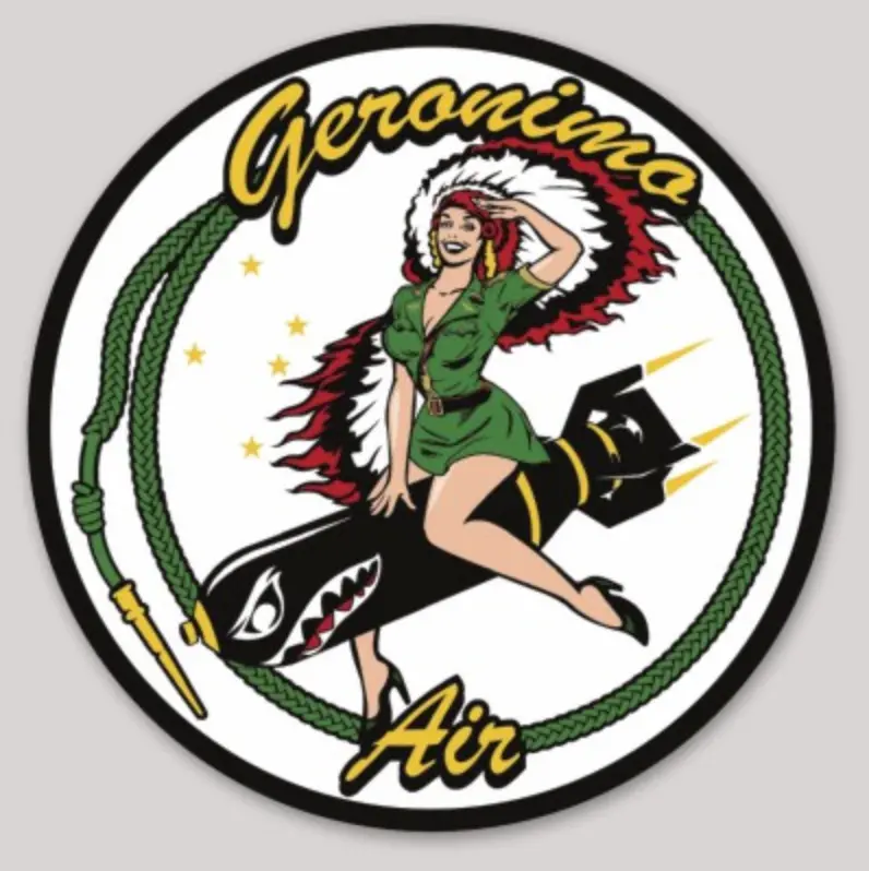 Official 1St Battalion 5Th Marines Geronimo Air Sticker 1