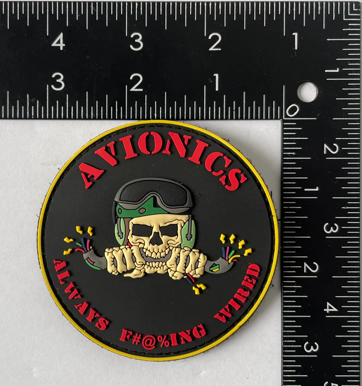 Avionics Pvc Shoulder Patch 1