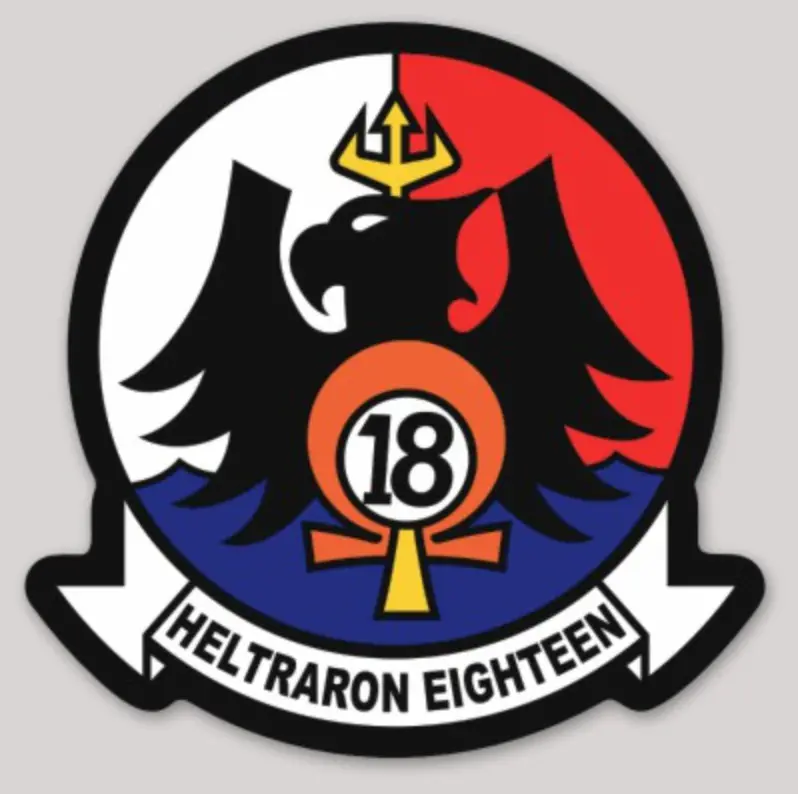 Officially Licensed Ht-18 Vigilant Eagles Squadron Sticker 1