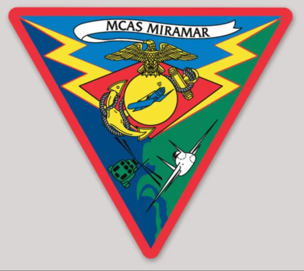 Officially Licensed Mcas Miramar Sticker (Miramar) 1