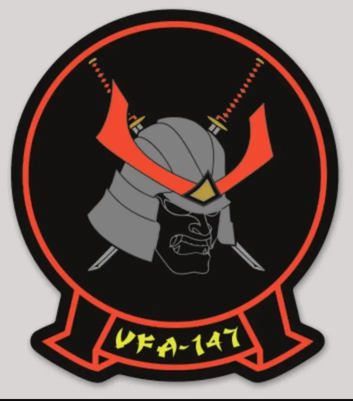 Official Vfa-147 Argonauts Japan Sticker 1