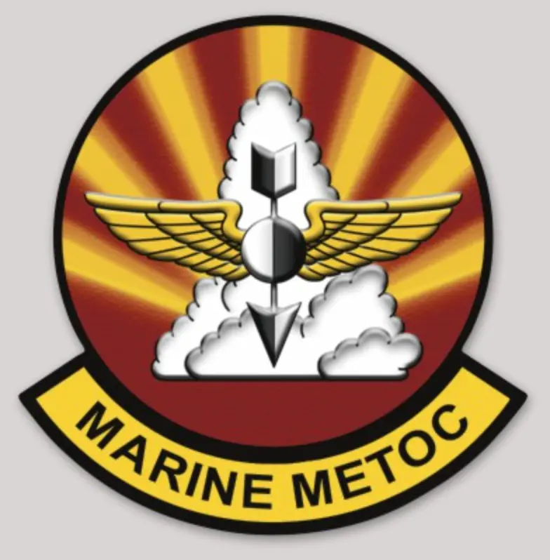 Officially Licensed Marine Metoc Sticker 1
