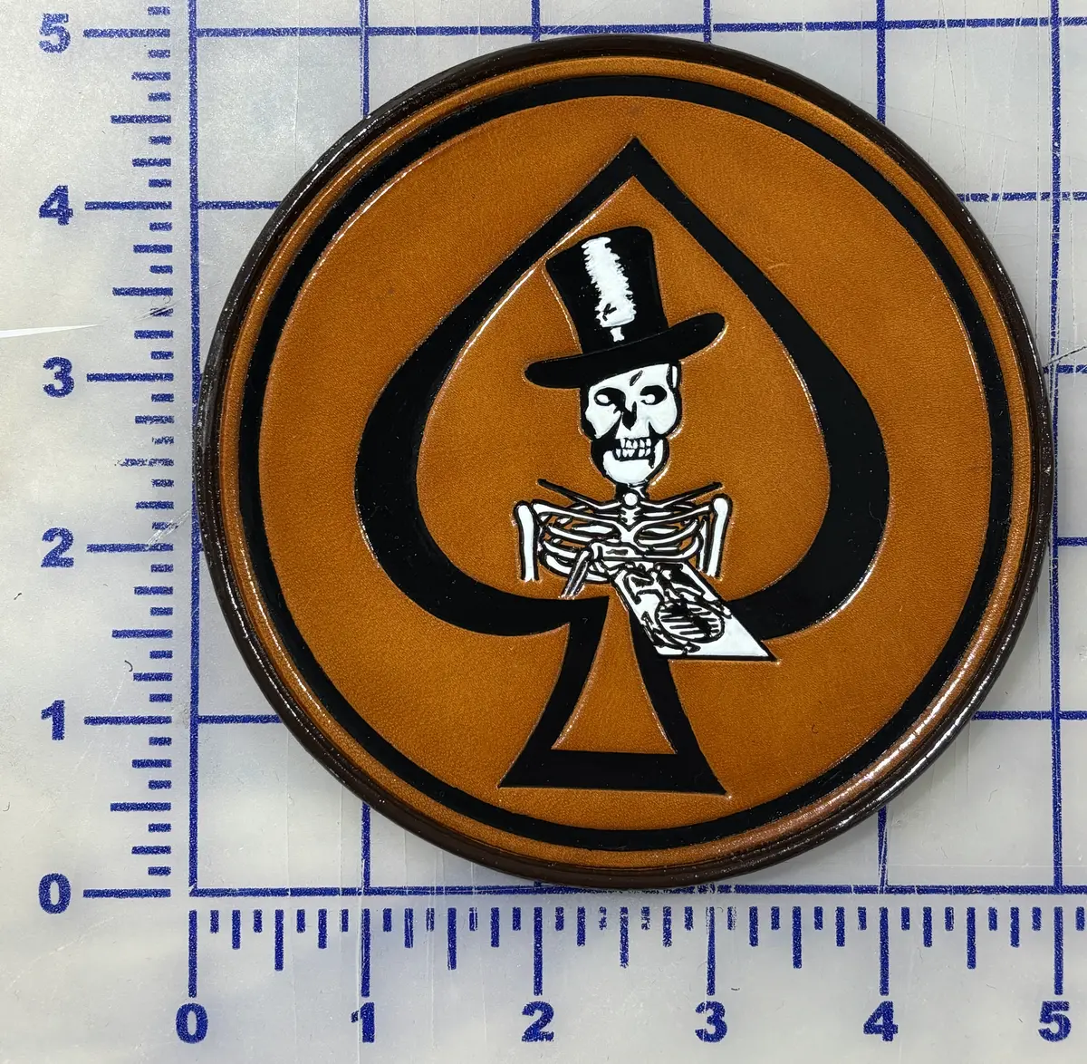 Officially Licensed Usmc Vmf-225 Death Dealers Leather Squadron Patch 1