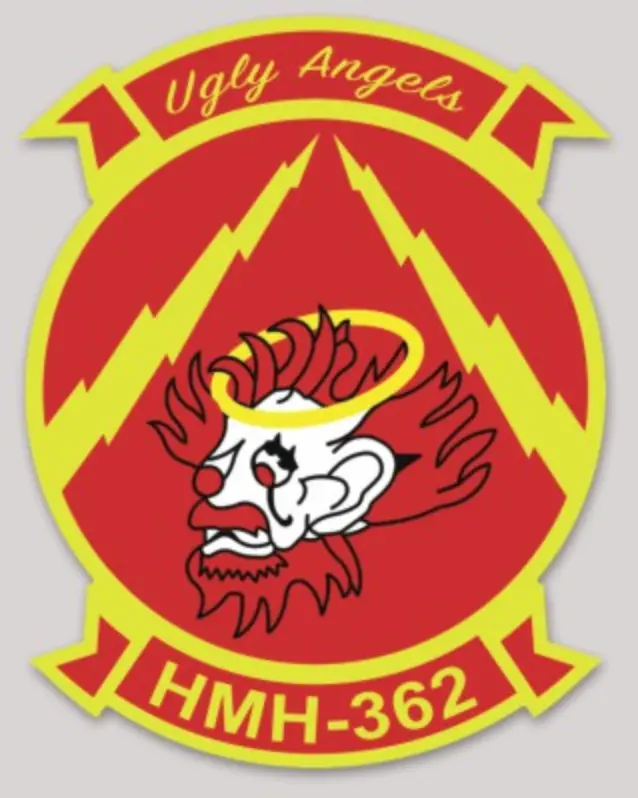 Officially Licensed Hmh-362 Ugly Angels Sticker 1