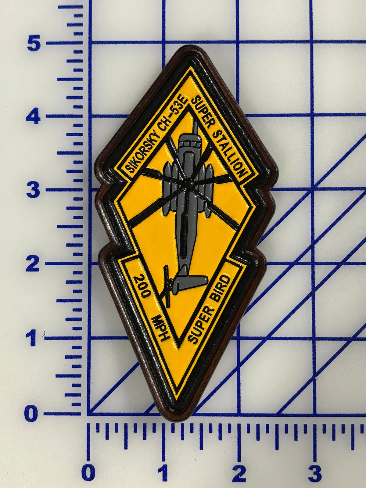 Ch-53E Super Bird Leather Patches 1