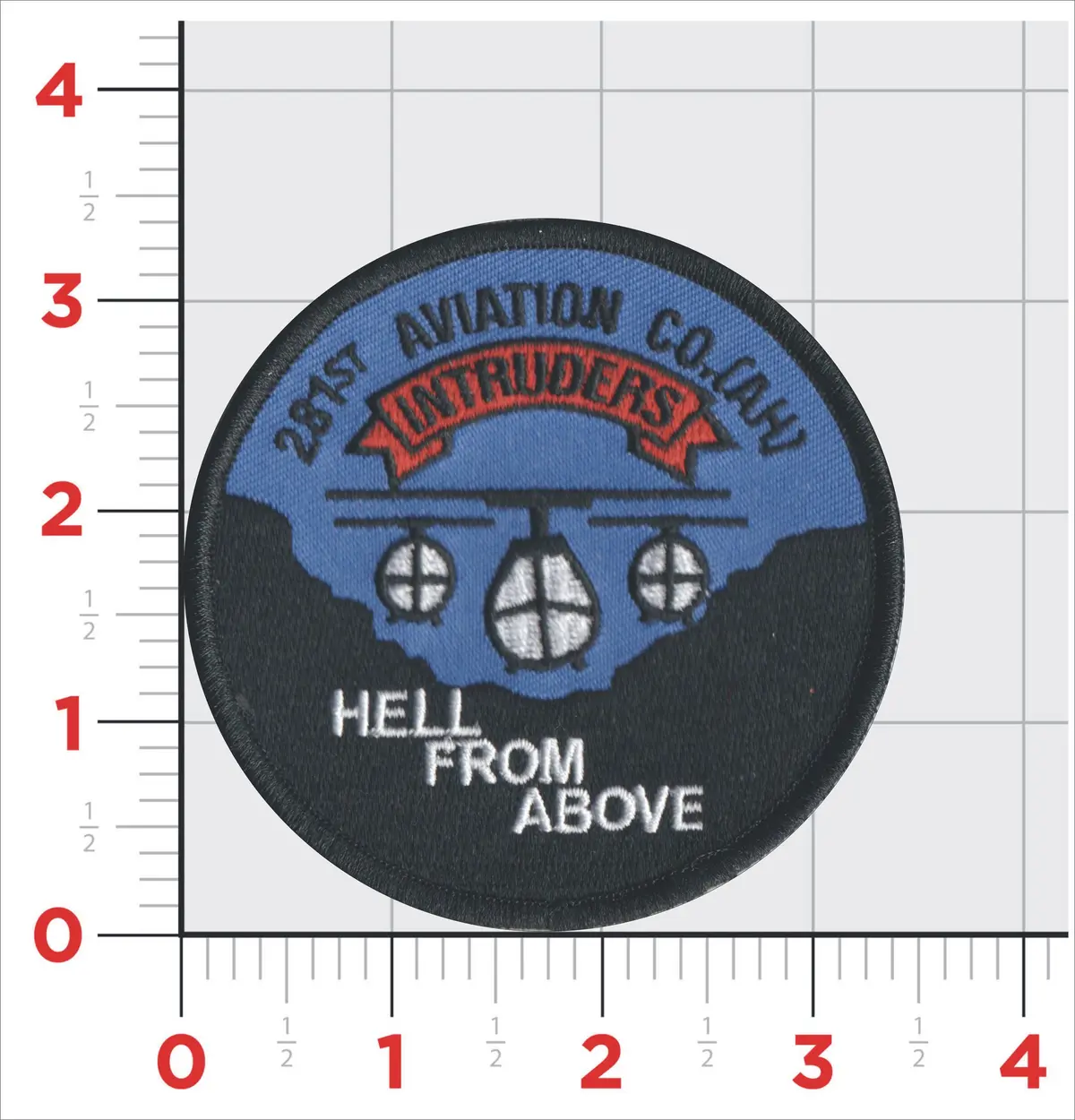 Us Army 281St Aviation Company Intruders Patch 1