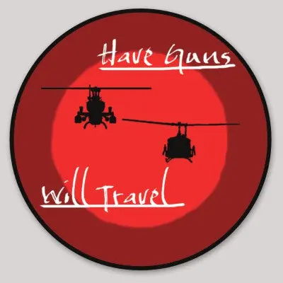 Usmc Hml-167 Warriors "Have Guns Will Travel" Sticker 1