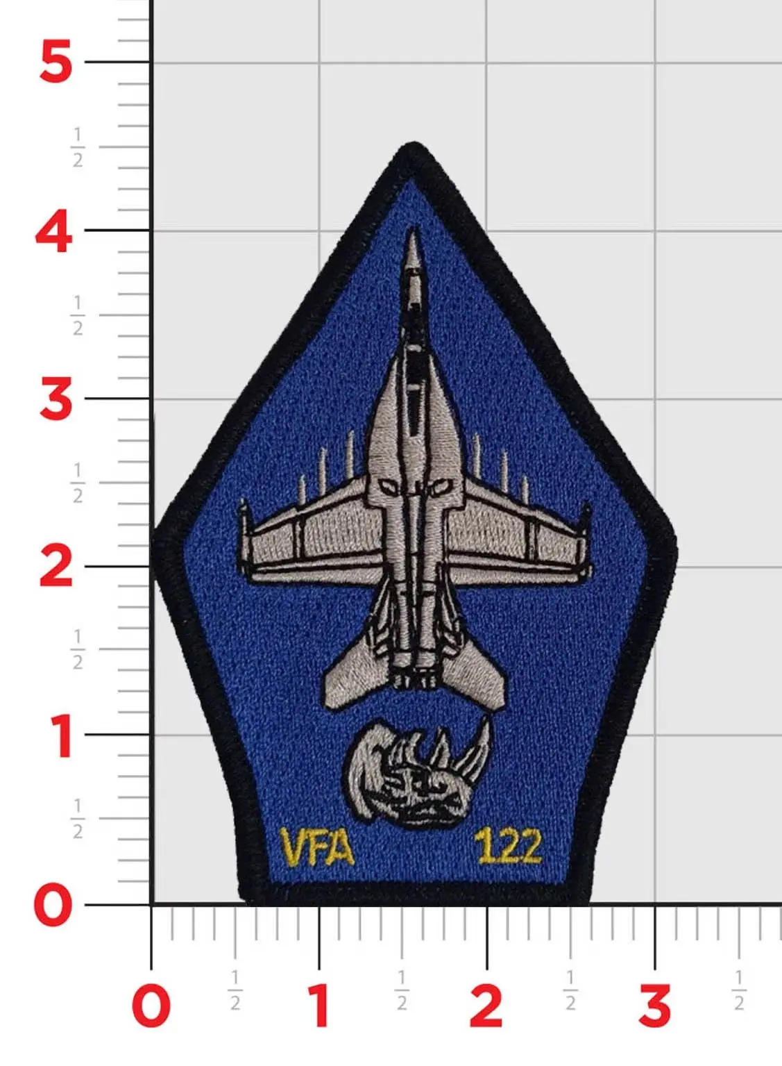 Official Vfa-122 Flying Eagles F-18F Shoulder Patch 1