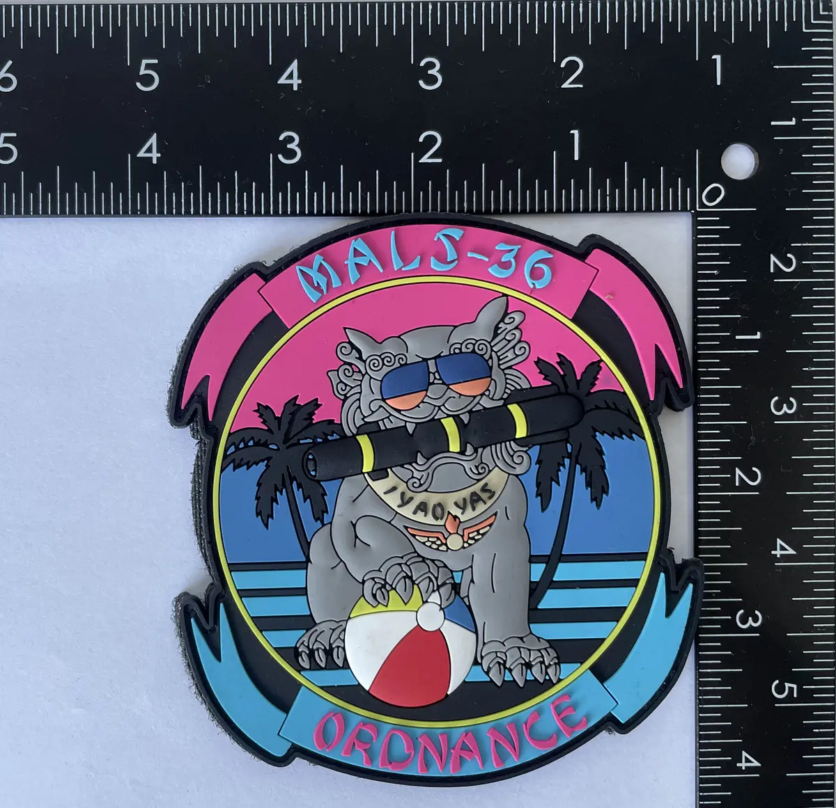 Official Mals-36 Ordnance Summer Pvc Patch 1