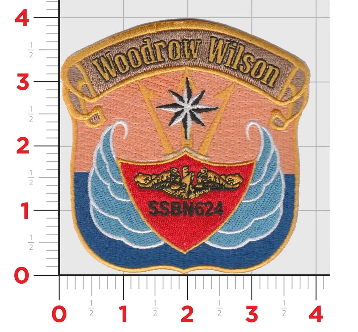 Uss Woodrow Wilson Ssbn 624 Patch 1