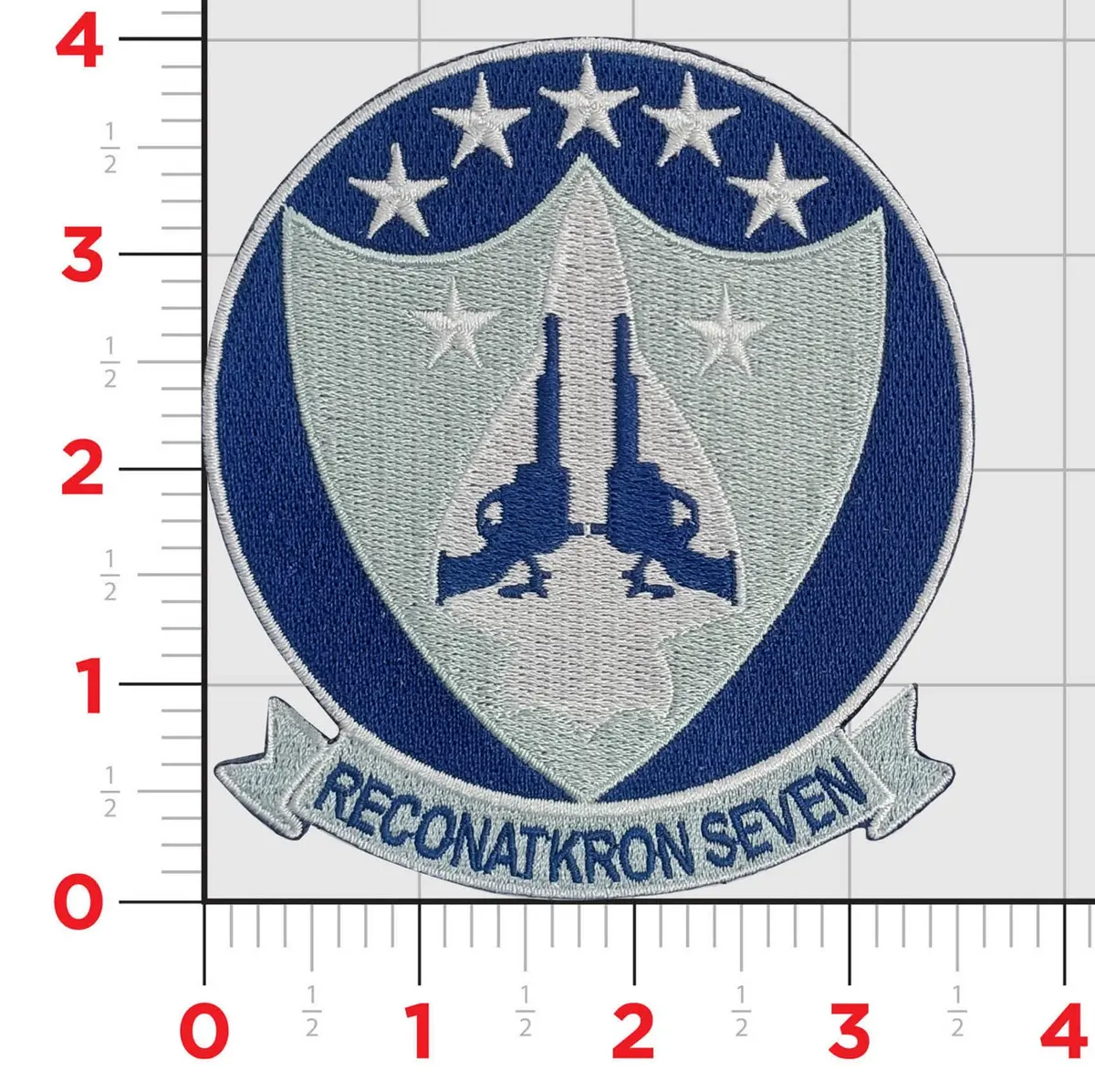 Officially Licensed Us Navy Rvah-7 Peacemakers Squadron Patch 1