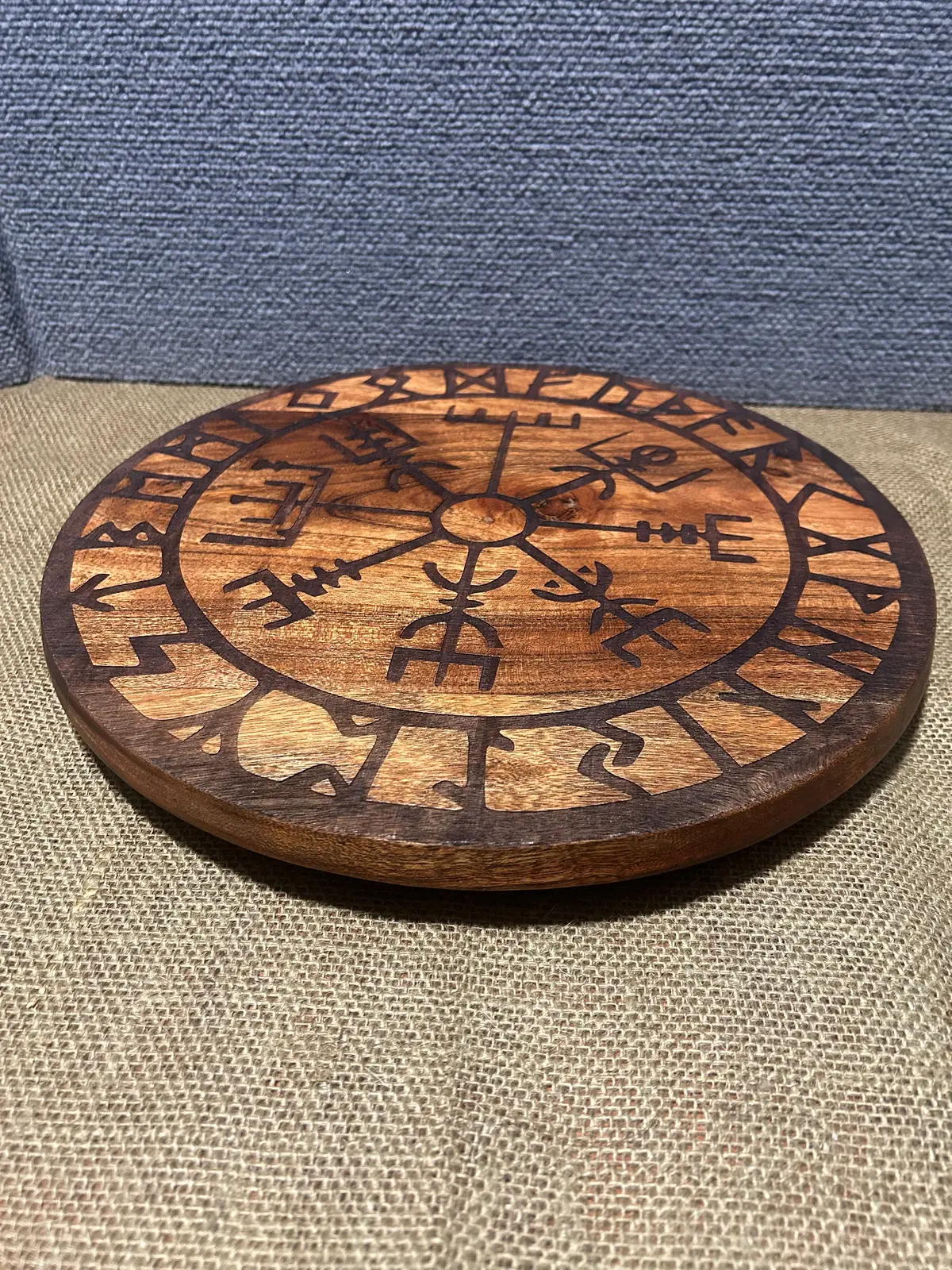 Vegvisir Acacia Lazy Susan 1