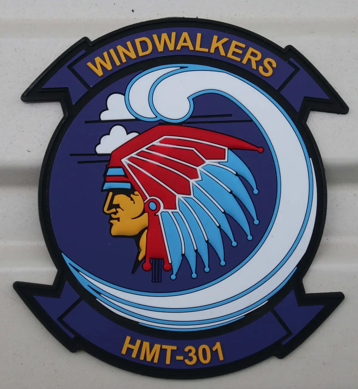 Officially Licensed Hmt-301 Windwalkers Pvc Patch 1