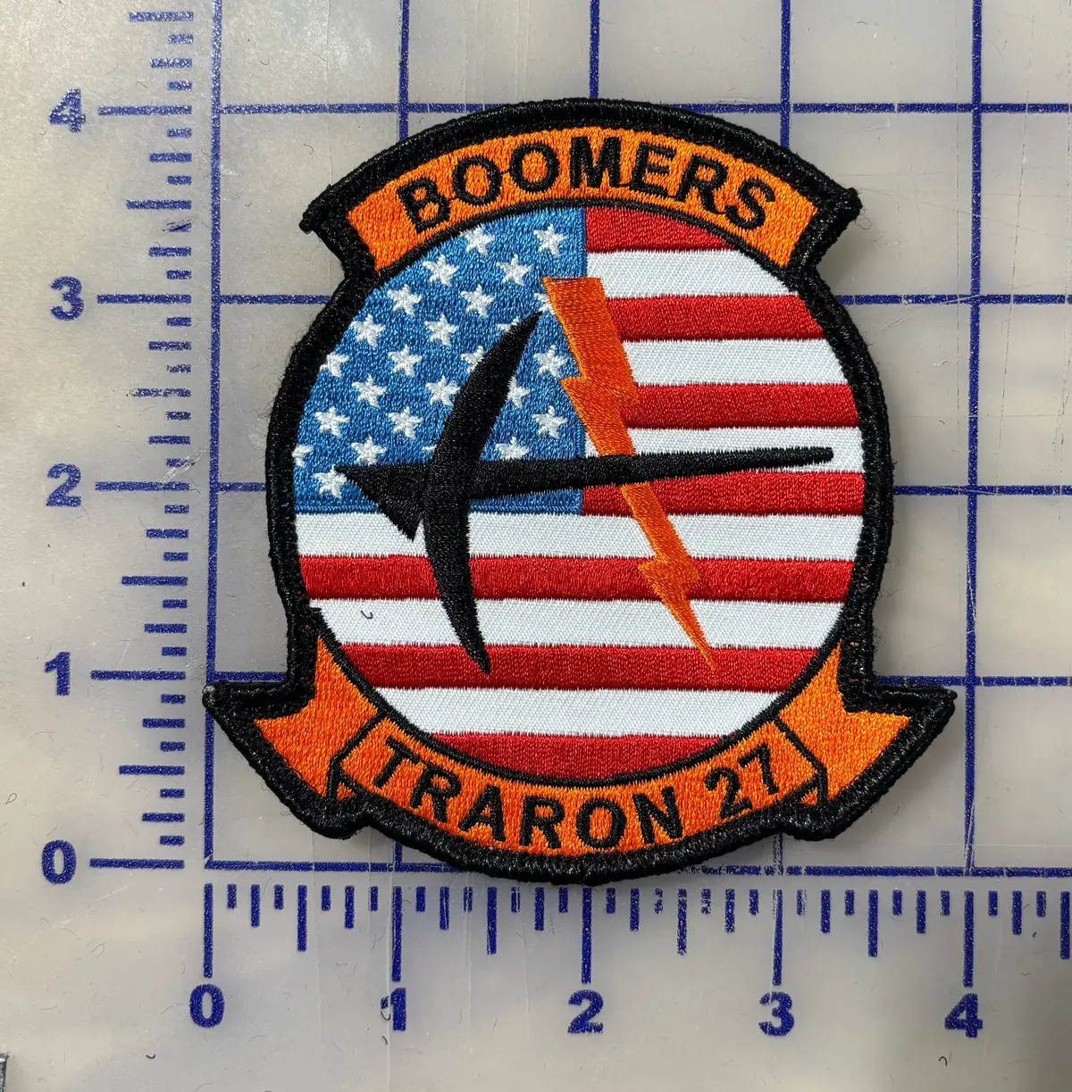 Official Vt-27 Boomers 4Th Of July Patches 1