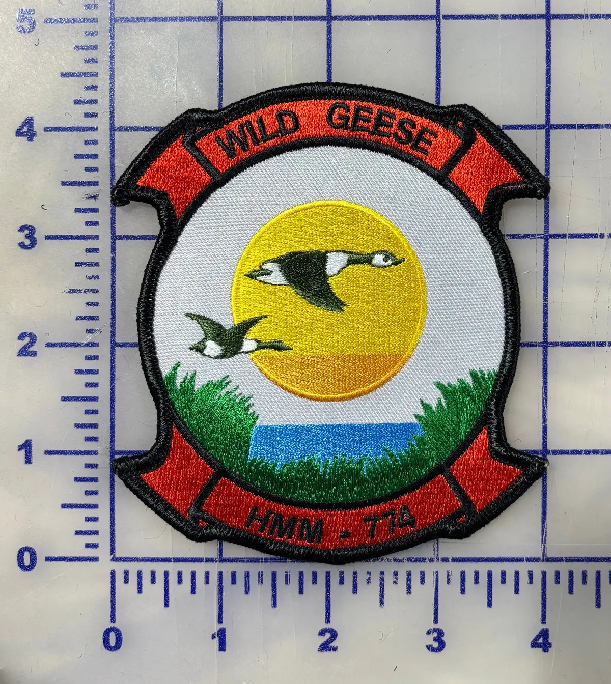 Officially Licensed Usmc Hmm 774 Wild Goose Squadron Patches 1