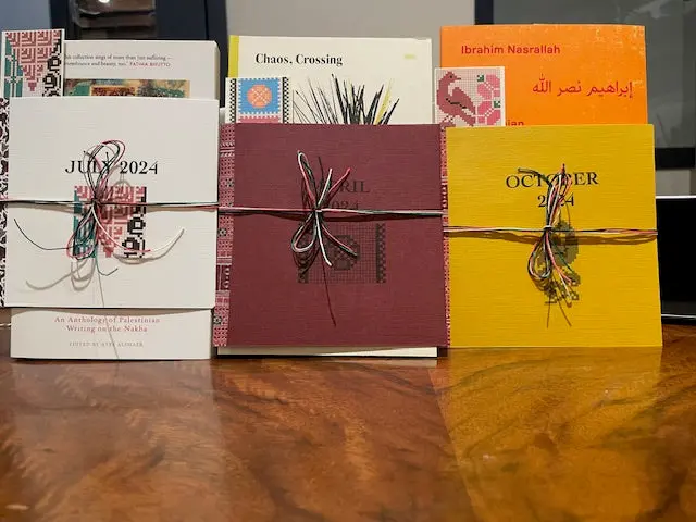 [B4g] 2024 Monthly Yearlong Subscription Bundles: Spotlight On Palestinian Poetry 1