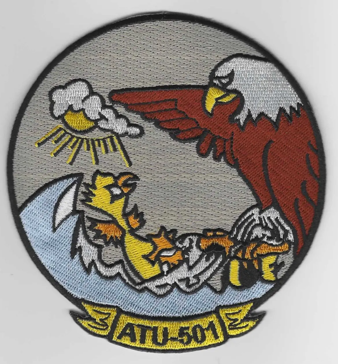 Officially Licensed Us Navy Advanced Training Unit Atu-501 Patch 1