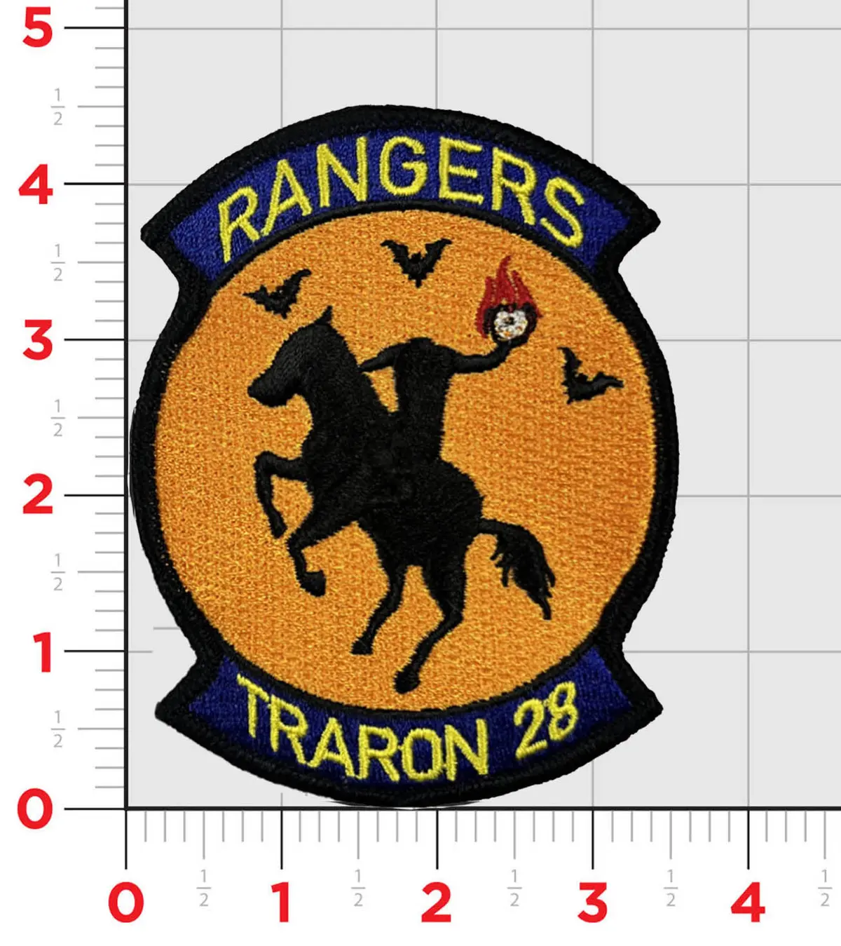 Official Vt-28 Rangers Halloween Patch 1