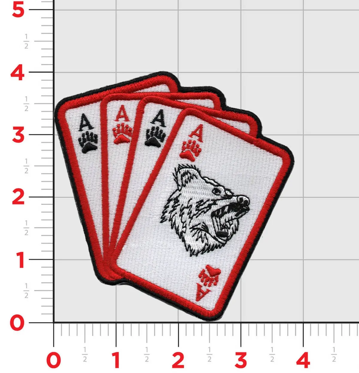 Official Vaw-124 Bear Aces Shoulder Patch 1