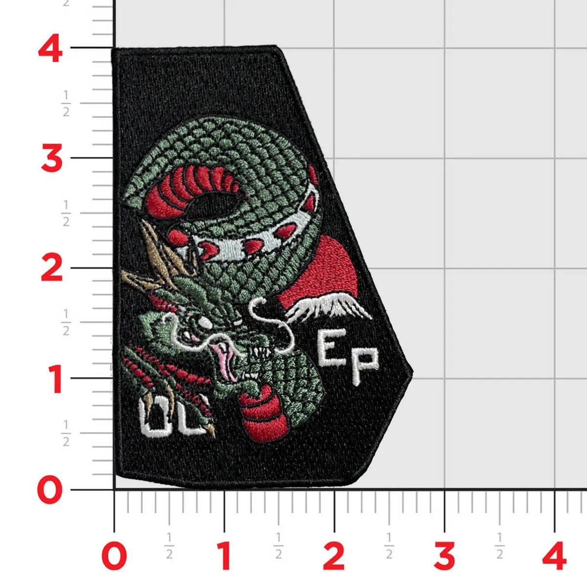 Official Vmm-265 Dragons V-22 Tail Flash Patch 1