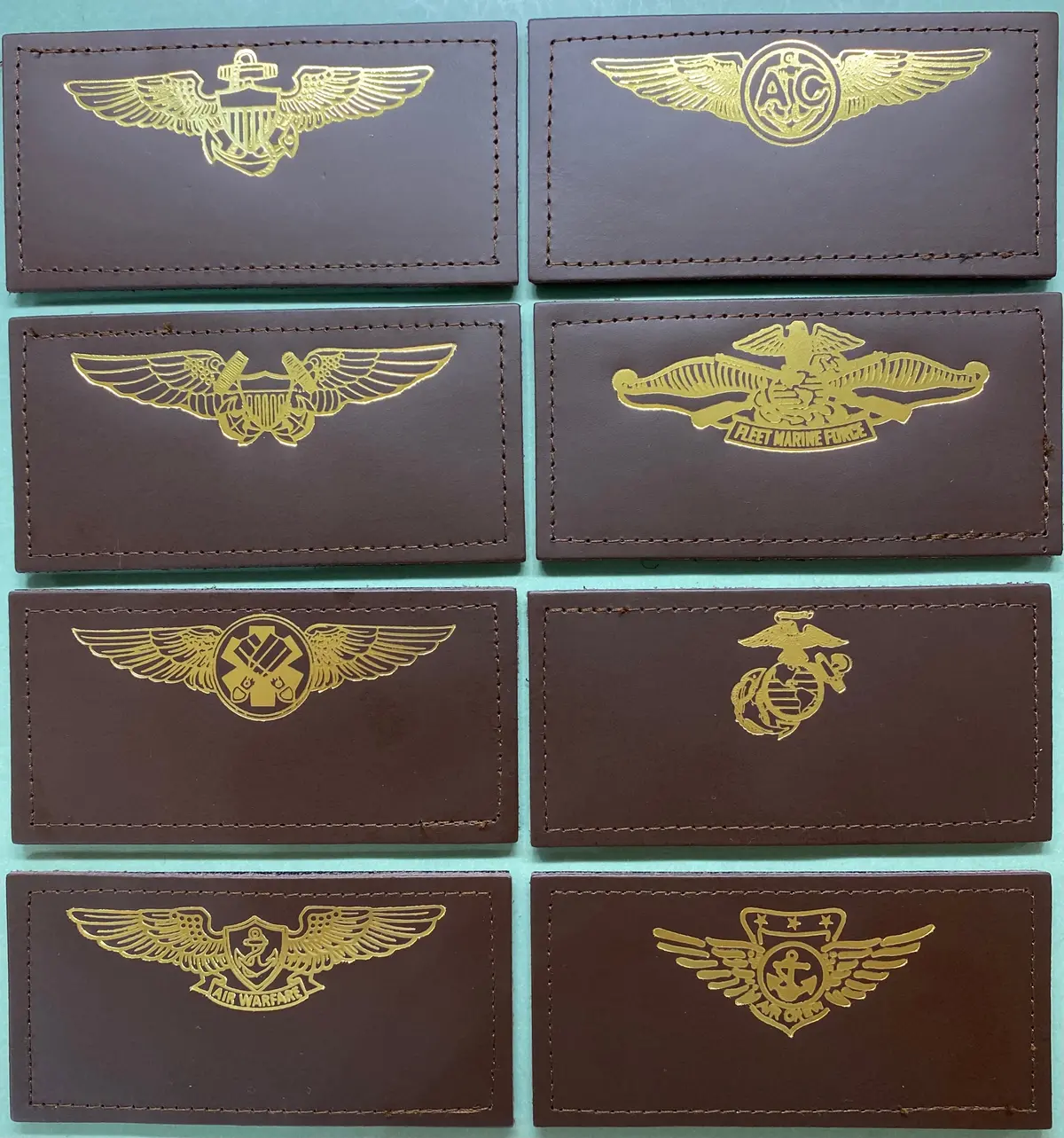 Standardized Leather Name Tags 1