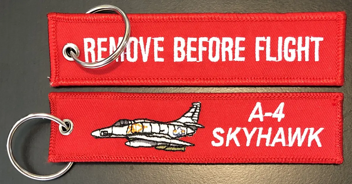 A-4'S Forever Flag Key Ring 1