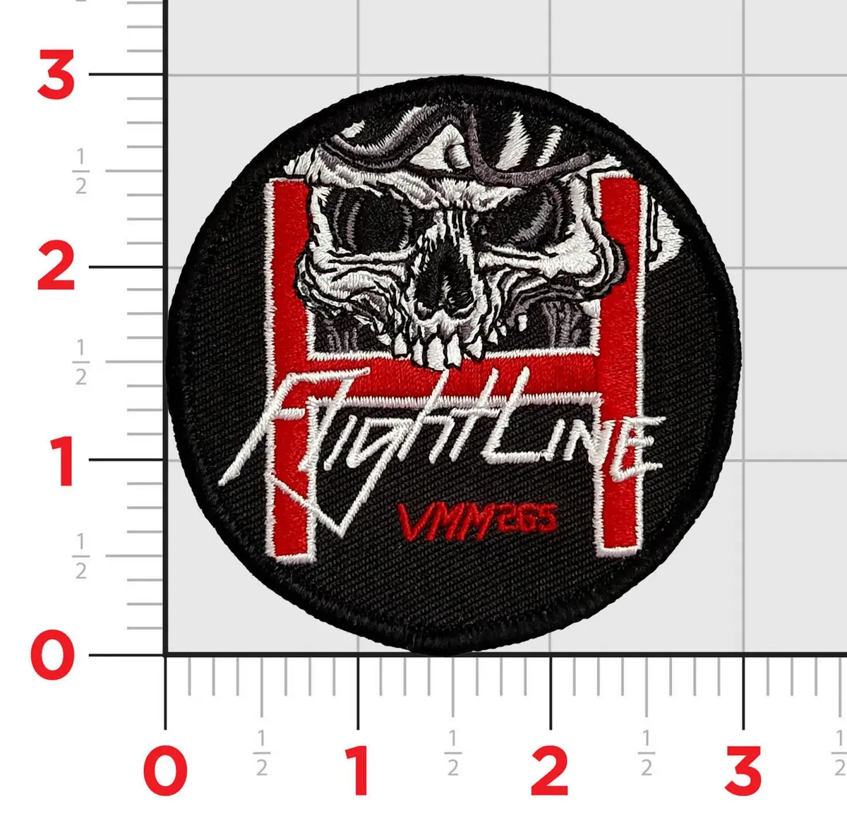 Official Vmm-265 Dragons Flightline Shoulder Patch 1