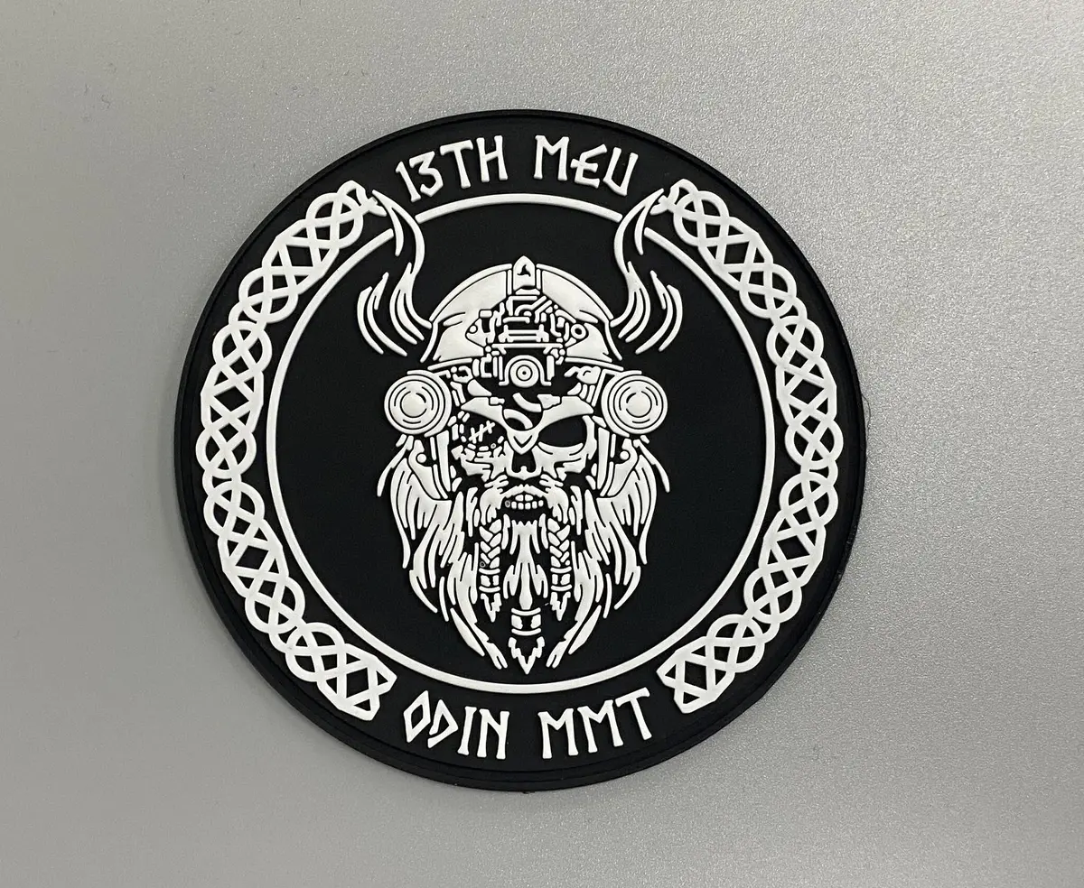 Official 13Th Meu Odin Mmt Pvc Glow Patches 1