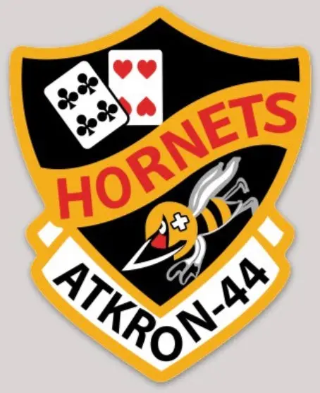 Officially Licensed Us Navy Va-44 Hornets Sticker 1