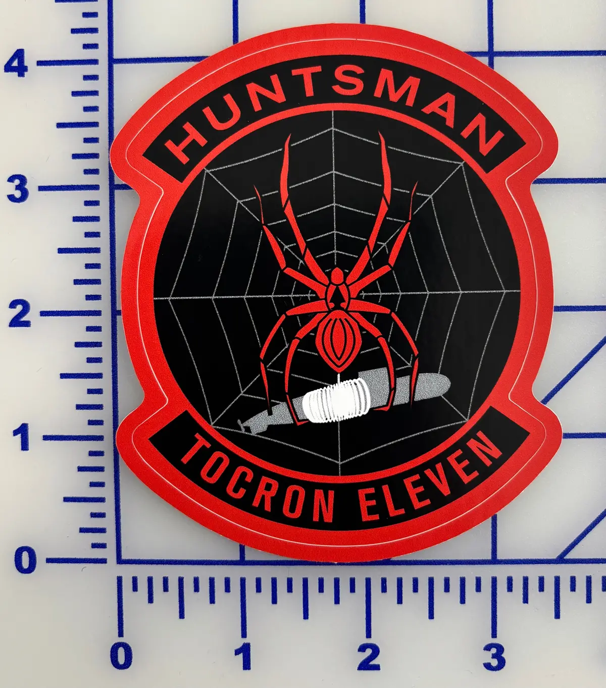 Officially Licensed Us Navy Tocron-11 Huntsman Sticker 1