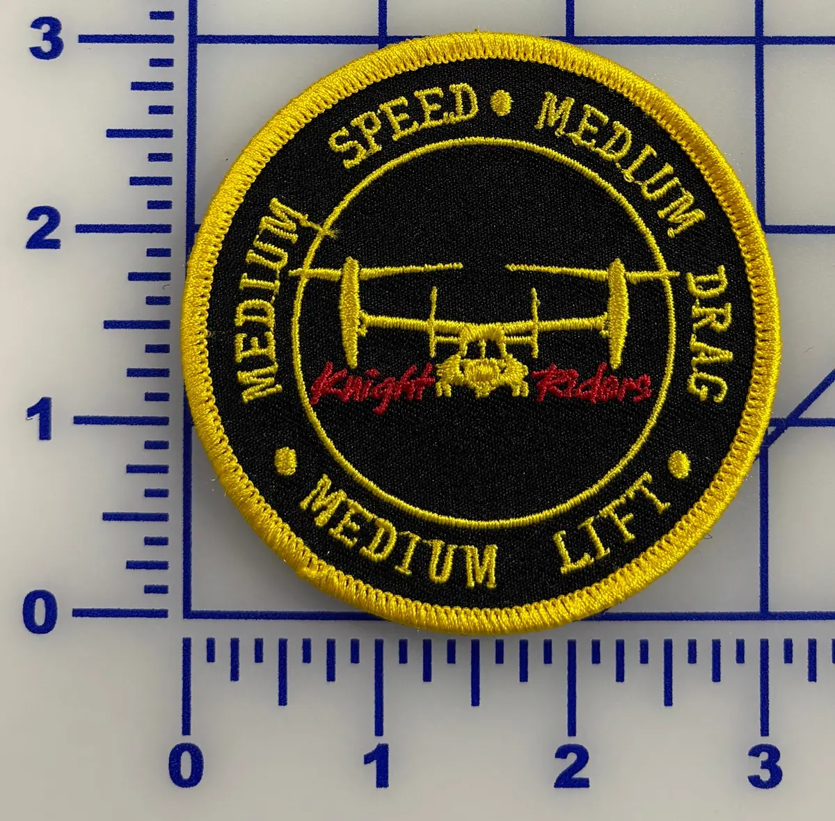 Officially Licensed Usmc Vmm-164 Knight Riders Shoulder Patch 1