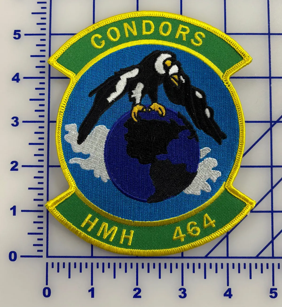 Officially Licensed Usmc Hmh-464 Large Squadron Patch 1